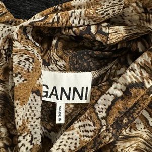 Ganni mesh turtleneck